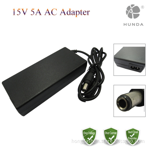 DC 15V 5A 75W AC Power Adapter/Battery Charger for Mini NoteBook NB100-12A NB205-N311/W NB205-N330BL NB255-N246 NB255-N250